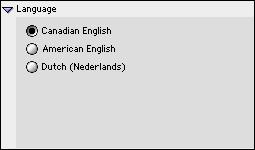 Language preferences